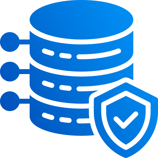 أيقونة أمان البيانات